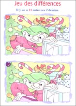 Jeux des erreurs &agrave; imprimer 