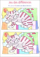 Jeux des erreurs &agrave; imprimer 