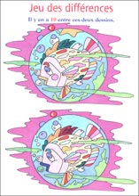 Jeux des erreurs &agrave; imprimer 