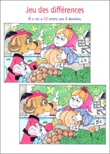 Jeux des erreurs &agrave; imprimer 