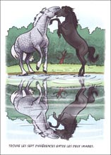 Imprime le jeu et trouve les diff�rences entre ces deux dessins