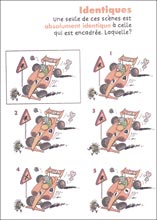 Imprime le jeu et trouve les diff&eacute;rences entre ces deux dessins