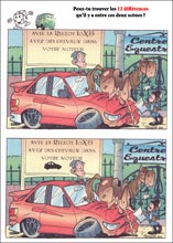 Imprime le jeu et trouve les diff�rences entre ces deux dessins