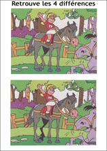 Imprime le jeu et trouve les diff�rences entre ces deux dessins