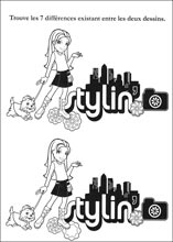 Imprime le jeu et trouve les diff&eacute;rences entre ces deux dessins