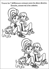 Imprime le jeu et trouve les diff�rences entre ces deux dessins