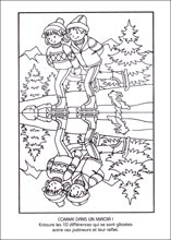 Imprime le jeu et trouve les diff�rences entre ces deux dessins