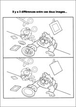 Imprime le jeu et trouve les diff�rences entre ces deux dessins