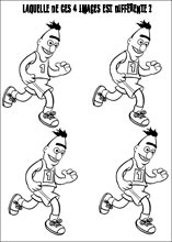 Imprime le jeu et trouve les diff&eacute;rences entre ces deux dessins