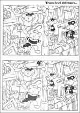 Jeux des erreurs &agrave; imprimer 