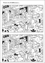 Jeux des erreurs &agrave; imprimer 