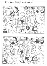 Jeux des erreurs &agrave; imprimer 