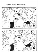 Jeux des erreurs &agrave; imprimer 