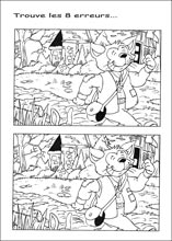 Jeux des erreurs &agrave; imprimer 