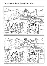 Jeux des erreurs &agrave; imprimer 