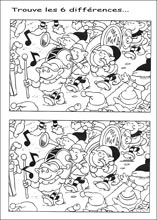 Jeux des erreurs &agrave; imprimer 