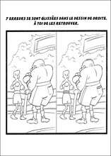 Jeux des erreurs &agrave; imprimer 