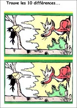 Jeux des erreurs &agrave; imprimer 