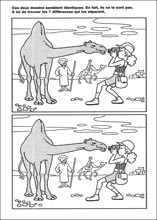 Jeux des erreurs &agrave; imprimer 