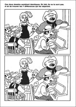 Jeux des erreurs &agrave; imprimer 