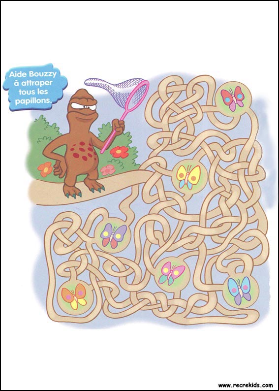 Jeu du labyrinthe &agrave; imprimer
