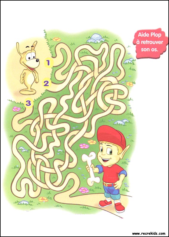 Jeu du labyrinthe &agrave; imprimer