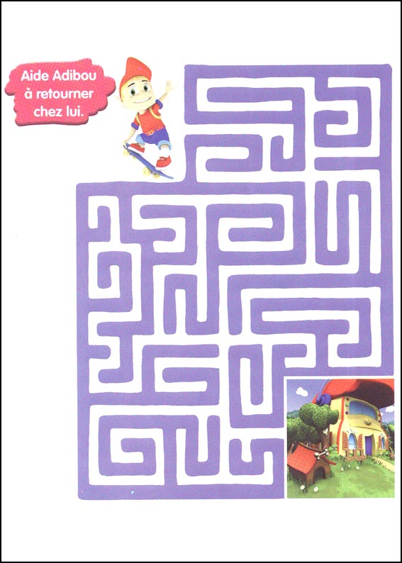 Jeu du labyrinthe &agrave; imprimer