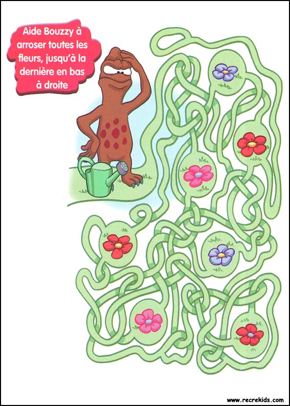 Jeu du labyrinthe &agrave; imprimer