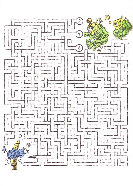 Jeu du labyrinthe Récré kids