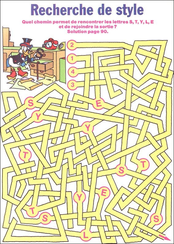 Jeu du labyrinthe &agrave; imprimer