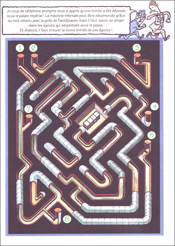 Jeu du labyrinthe &agrave; imprimer