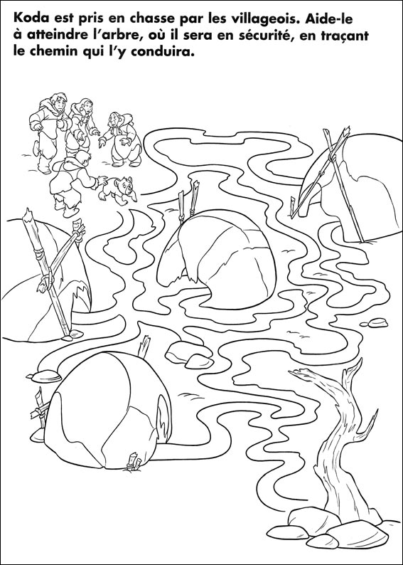 Jeu du labyrinthe &agrave; imprimer