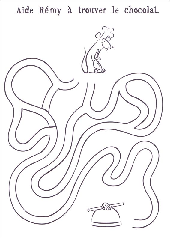 Jeu du labyrinthe &agrave; imprimer