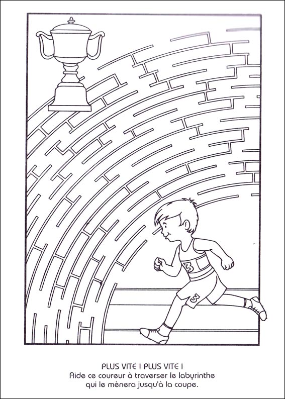 Jeu du labyrinthe &agrave; imprimer