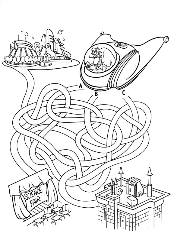 Jeu du labyrinthe &agrave; imprimer