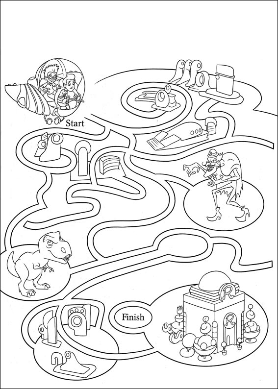 Jeu du labyrinthe &agrave; imprimer
