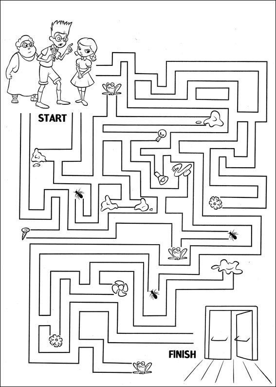 Jeu du labyrinthe &agrave; imprimer