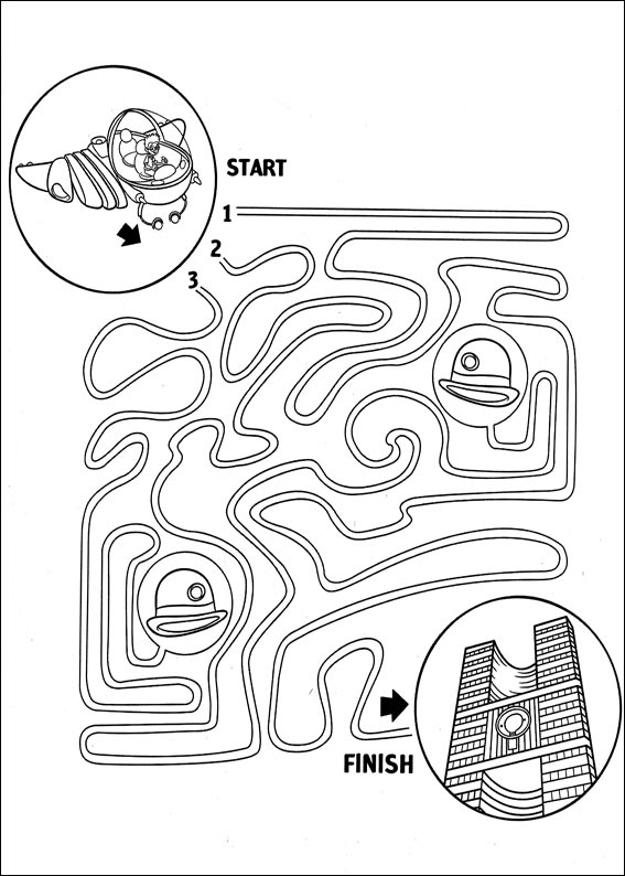 Jeu du labyrinthe &agrave; imprimer