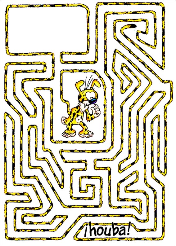 Jeu du labyrinthe &agrave; imprimer