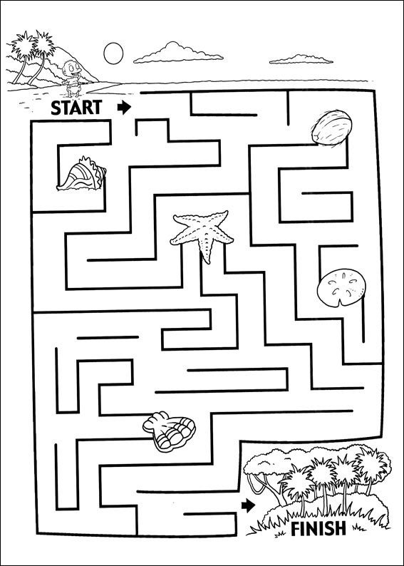 Jeu du labyrinthe &agrave; imprimer