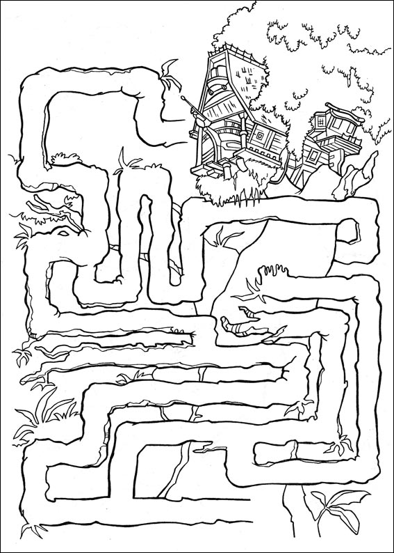Jeu du labyrinthe &agrave; imprimer
