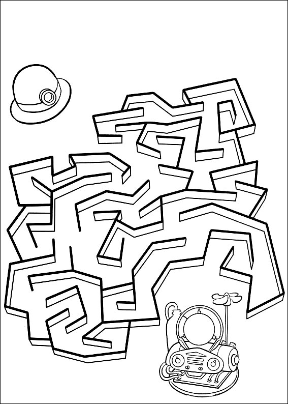 Jeu du labyrinthe &agrave; imprimer