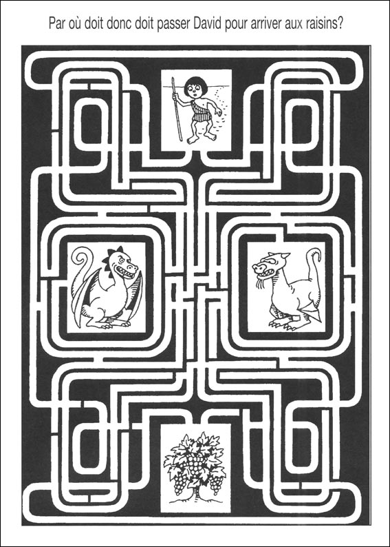 Jeu du labyrinthe &agrave; imprimer