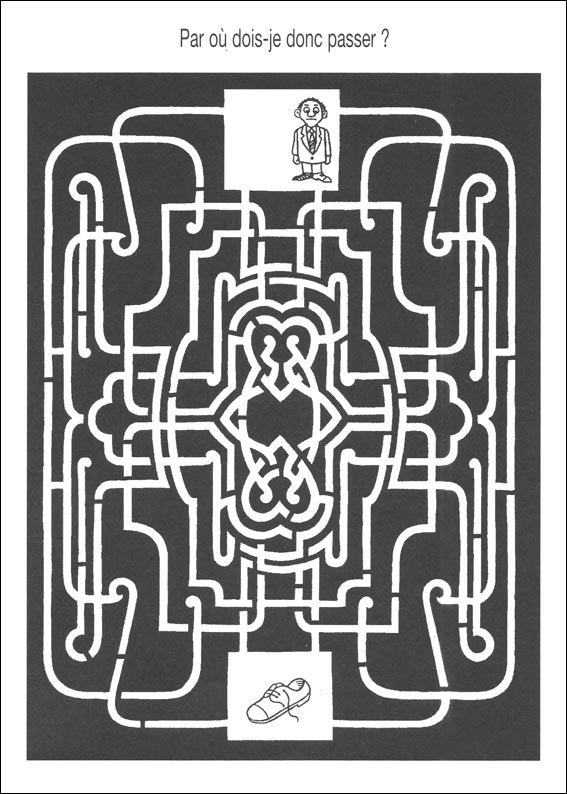 Jeu du labyrinthe &agrave; imprimer