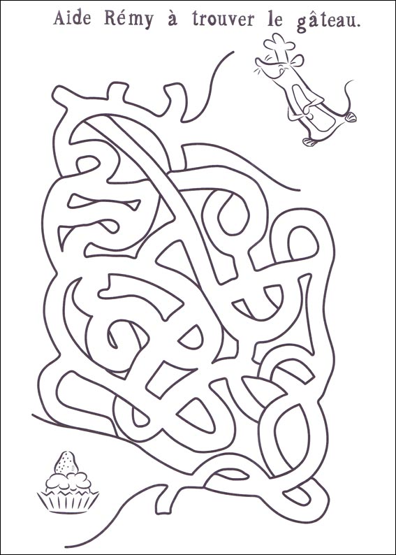 Jeu du labyrinthe &agrave; imprimer