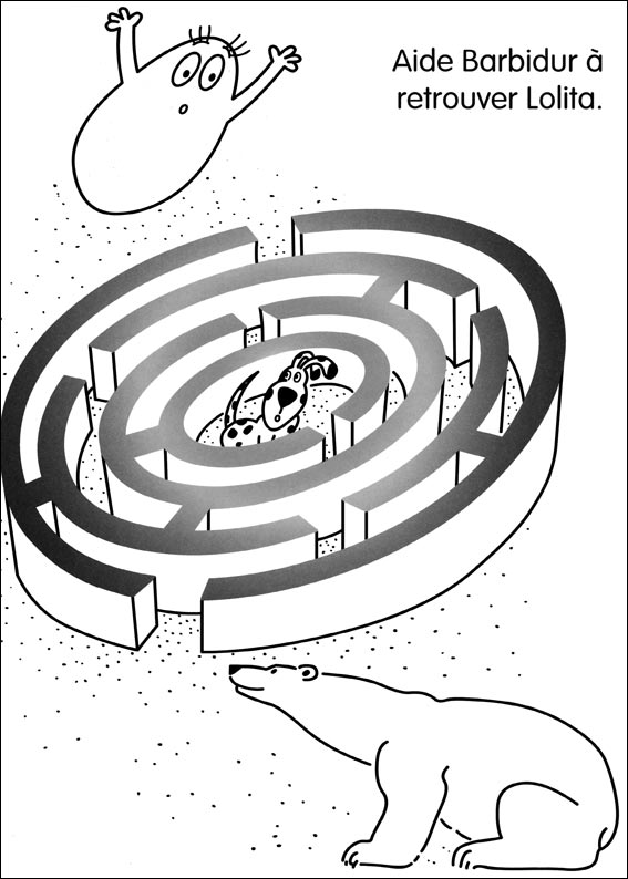 Jeu du labyrinthe &agrave; imprimer