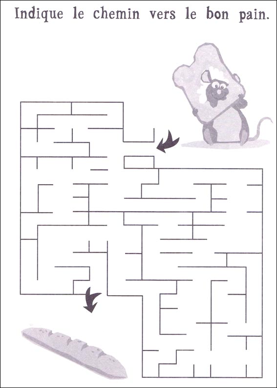Jeu du labyrinthe &agrave; imprimer