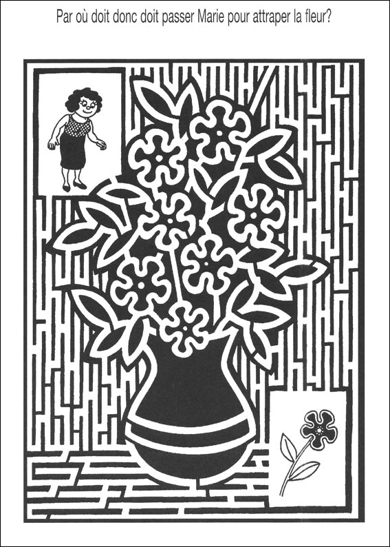 Jeu du labyrinthe &agrave; imprimer