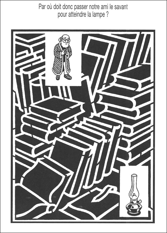 Jeu du labyrinthe &agrave; imprimer