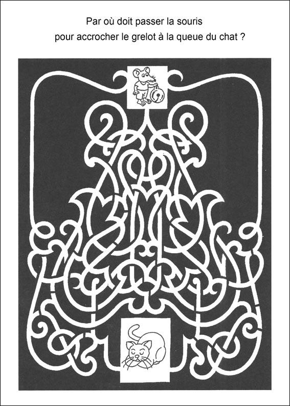 Jeu du labyrinthe &agrave; imprimer